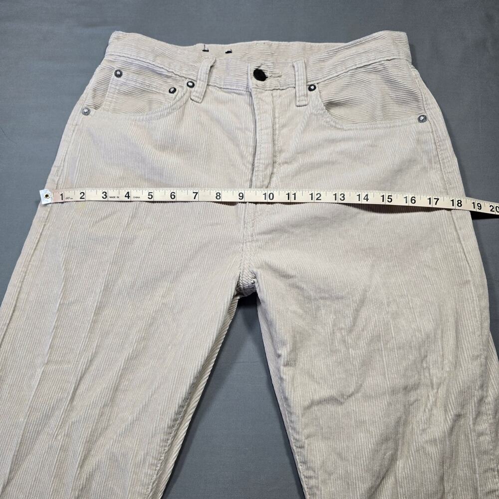 Gap Original Tan Khaki Corduroy Pants Classic Straight 100% Cotton Mens Size 29 - Picture 5 of 12